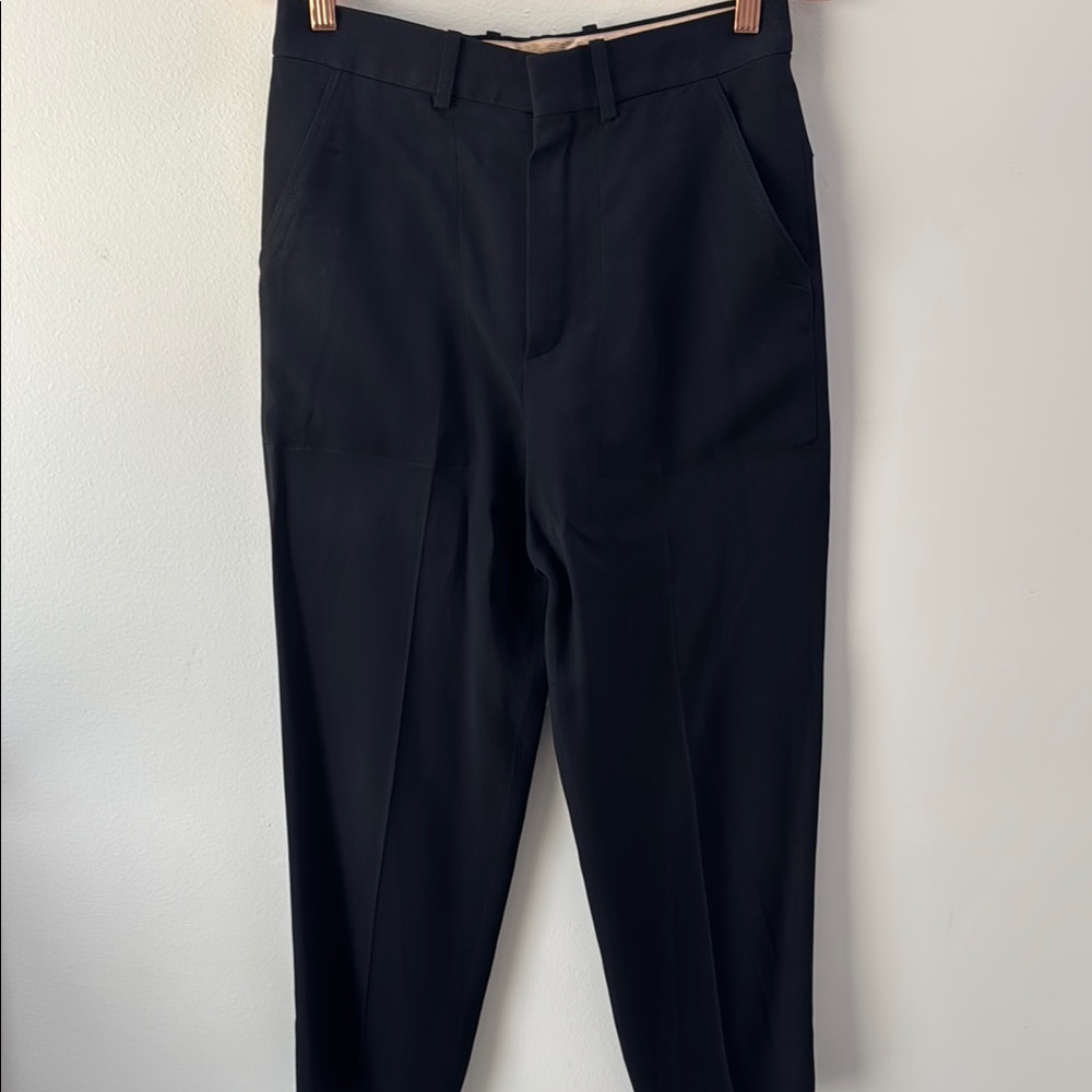 CHLOE cropped nautical dress pants